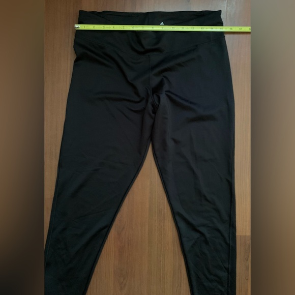 ADIDAS Women’s Climalite Leggings Black Size Large - Picture 6 of 6